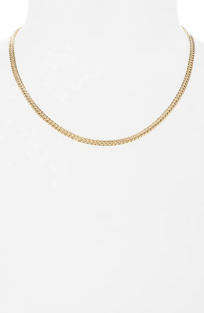 Shop Bony Levy 14k Gold Woven Chain Necklace In 14k Yellow Gold