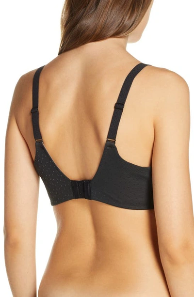 Shop Wacoal Back Appeal Smoothing Underwire Bra In Black