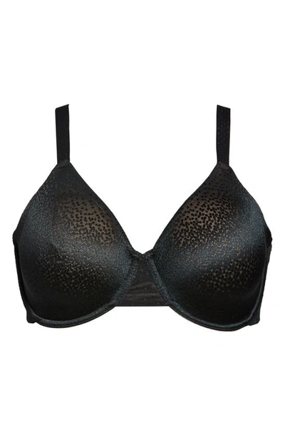 Wacoal Back Appeal Full-coverage Underwire Bra In Black