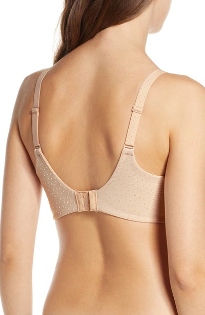 Shop Wacoal Back Appeal Smoothing Underwire Bra In Almost Apricot