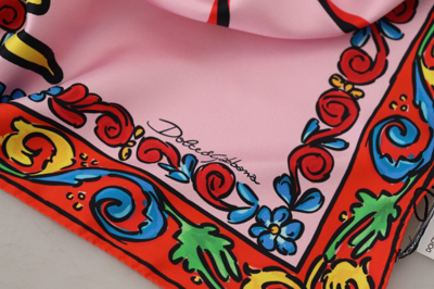 Shop Dolce & Gabbana Multicolor #dgloveslondon Silk Wrap Men's Scarf