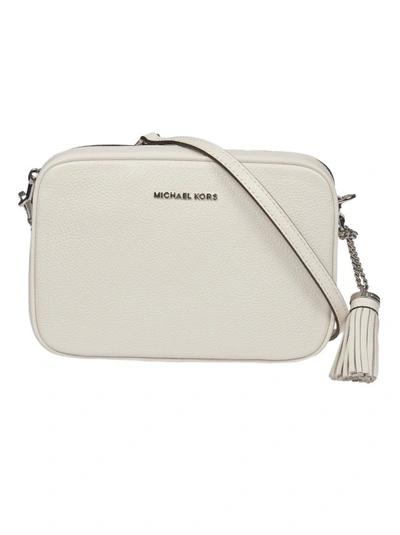 Shop Michael Kors White Shoulder Bag