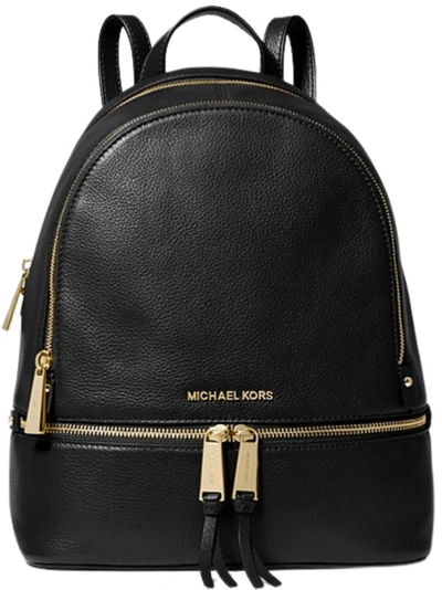 Shop Michael Kors Black Rhea Backpack