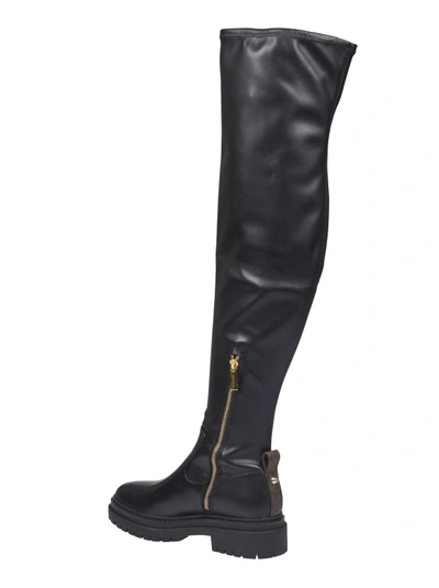 Shop Michael Kors Cyrus Ankle Boot In Black