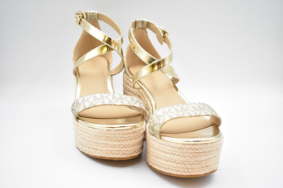 Shop Michael Kors Flat Shoes In Stunning Palegold In Gold