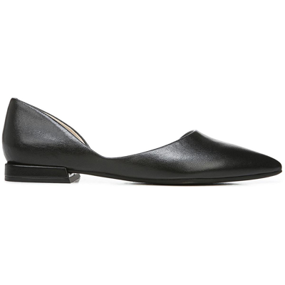 Shop Franco Sarto Neiman Womens Leather Slip On D'orsay In Black