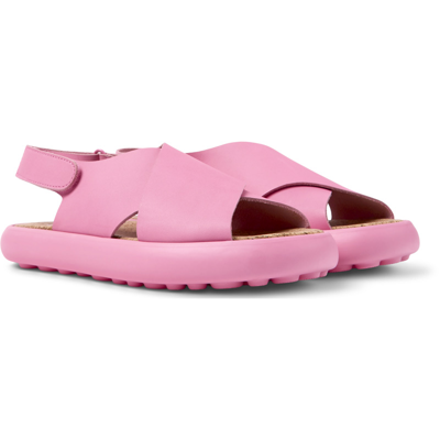 Camper Pelotas Open Toe Sandals In Pink