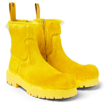 Shop Camperlab Unisex Boots In Yellow