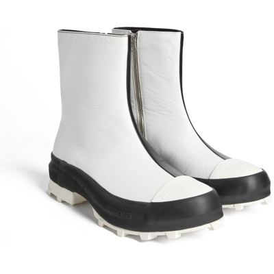 Shop Camperlab Ankle Boots For Men In Black,white