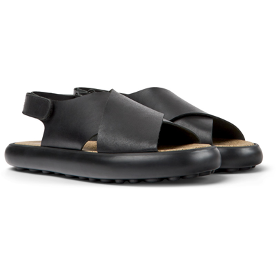 Camper Pelotas Flota Slingback Sandals In Black