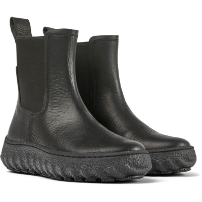 Camper Ankle Boots For Women In Black