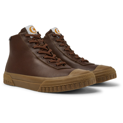 Shop Camper Ankle Boots For Women In Brown