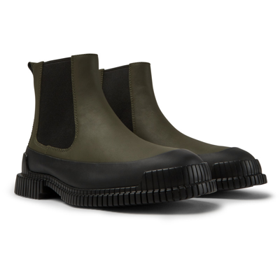 Camper Pix Boots In Green,black