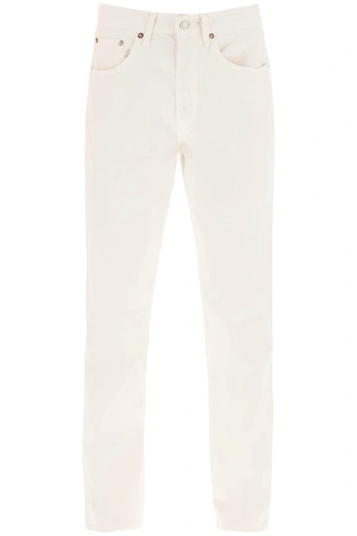 Shop Agolde Lana Straight Mid Rise Jeans