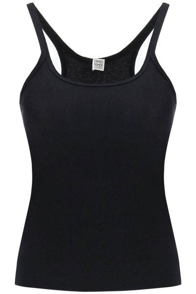 Shop Totême Organic Cotton Rib Tank Top