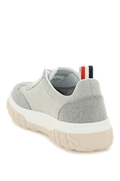 Shop Thom Browne 'cable Knit' Sneakers