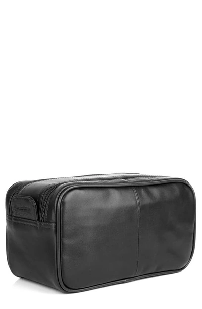 Dopp Buxton Soft Sided Multi Zip Kit In Black