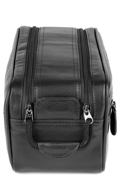 Dopp Buxton Soft Sided Multi Zip Kit In Black