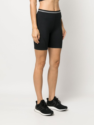 Shop Rossignol Logo-print Thigh-length Leggings In Black