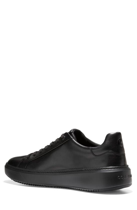 Cole Haan Men's Grandpro Topspin Sneaker - Ivory/Black Leather & Suede, Size 5 B US