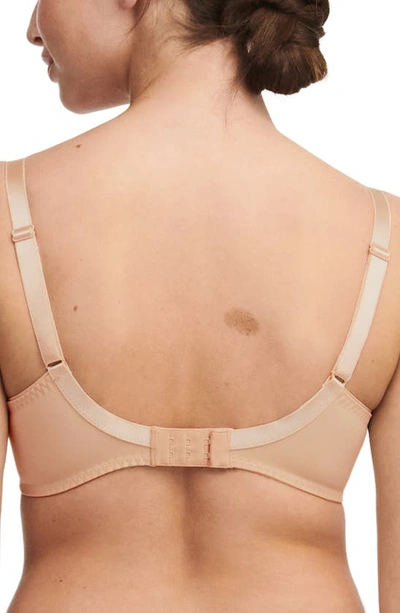 Chantelle Lingerie Every Curve Full Coverage Underwire Bra In Beige Blush