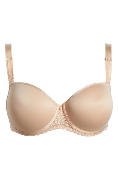 Chantelle Lingerie Every Curve Demi Underwire Bra In Beige Blush-1n