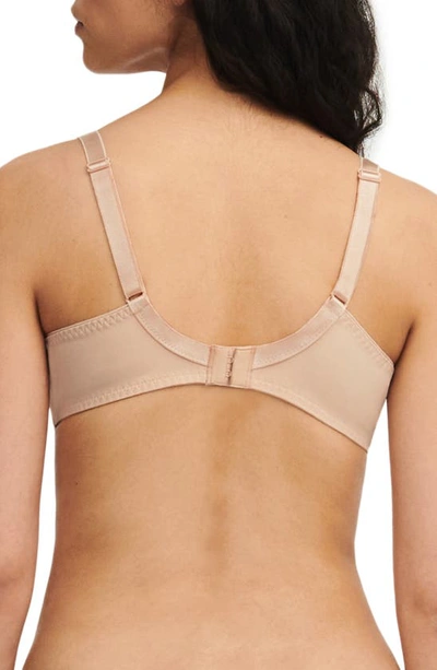 Chantelle Lingerie Every Curve Full Coverage Wireless Bra In Beige Blush-1n