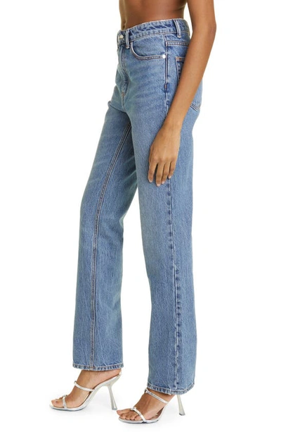 Shop Alexander Wang Slim Jeans In 473 Vintage Medium Indigo