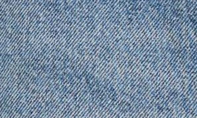Alexander Wang Shorty Denim Shorts In Vintage Medium Indigo