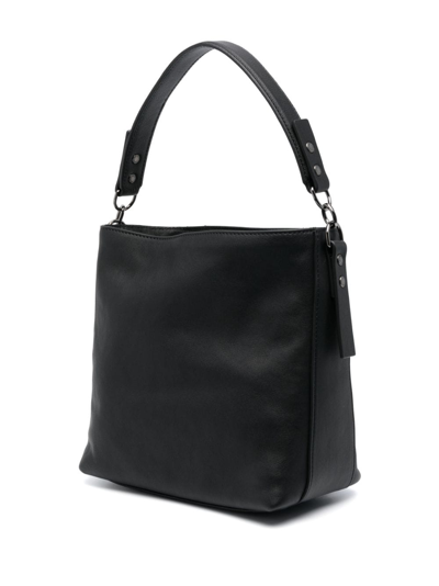 Shop Longchamp Small 3d Leather Crossbody Bag In Black