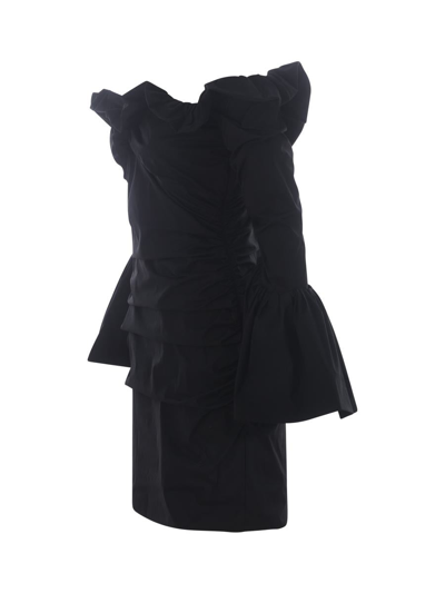 Shop Philosophy Di Lorenzo Serafini Mini Dress Philosophy In Black
