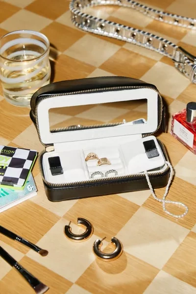 Shop Mele & Co Duo Travel Jewelry Case In Black At Urban Outfitters