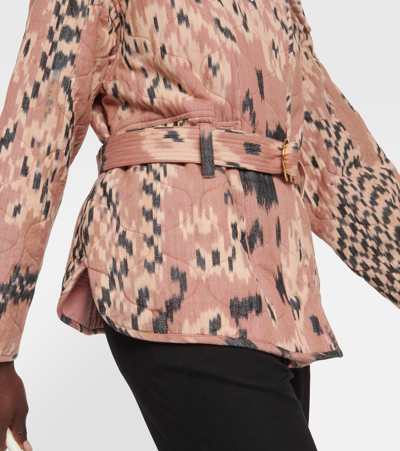Ulla Johnson Arabella Printed Cotton Jacket In Multicoloured