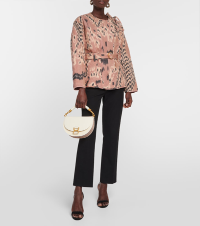 Ulla Johnson Arabella Printed Cotton Jacket In Multicoloured