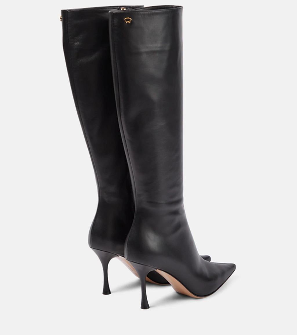 Gianvito Rossi Leather Bea Cuissard Over-the-knee Boots 85 In