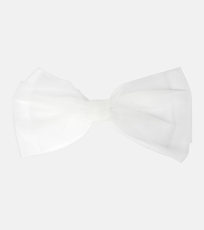 Shop Jennifer Behr Bridal Tulle Bow In White