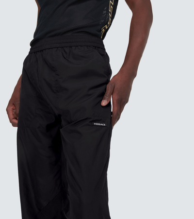 Versace La Greca Sweatpants In Black