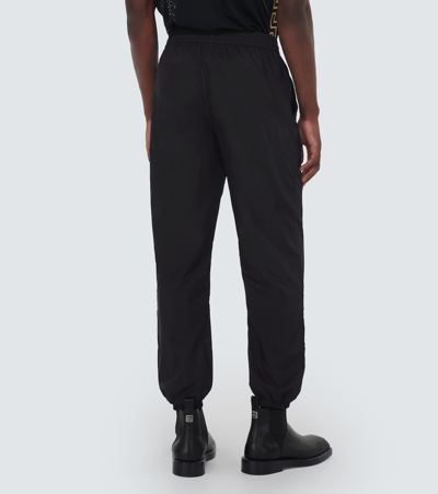Versace La Greca Sweatpants In Black
