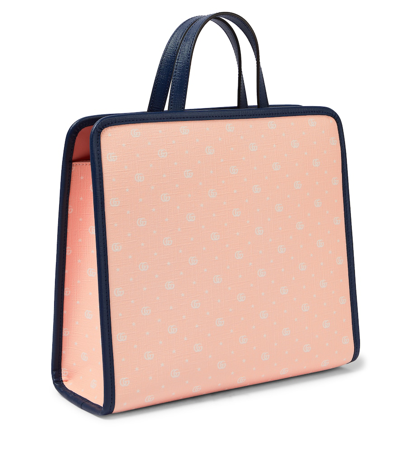 GUCCI: The Jetson's bag in coated cotton with all-over print - Pink