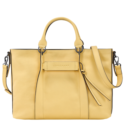 Shop Longchamp Sac À Main M  3d In Wheat