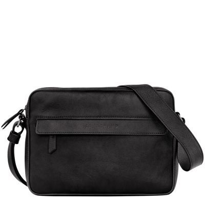 Shop Longchamp Camera Bag M  3d In Noir