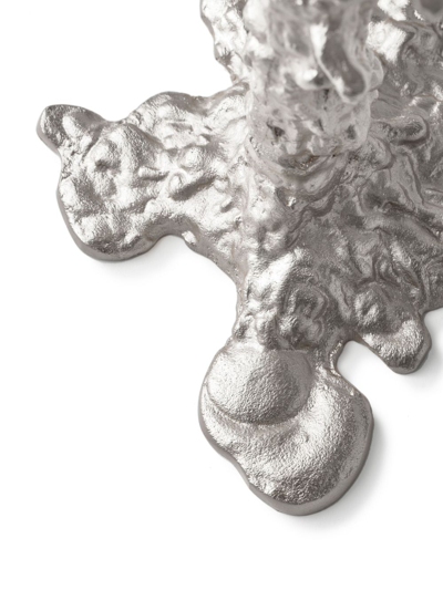 Polspotten Four-arms Drip Candle Holder In Silber
