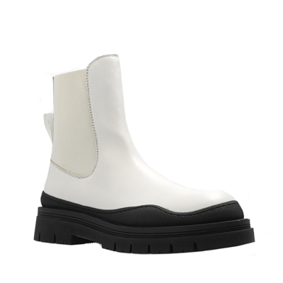 Shop See By Chloé Alli Chelsea Boots In White