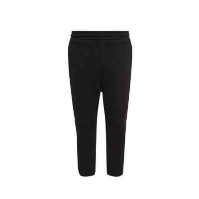 Shop Mcq By Alexander Mcqueen Cotton Pants In Black
