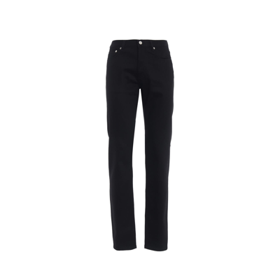 Shop Givenchy Cotton Denim Jeans In Black
