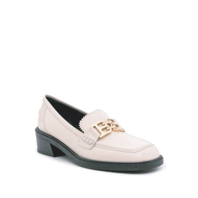 Shop Bally Ellyane Loafers In White