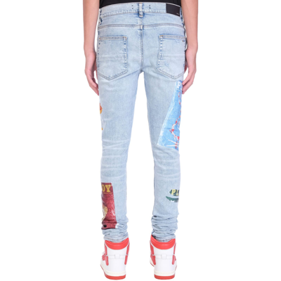 Shop Amiri Denim Jeans In Blue