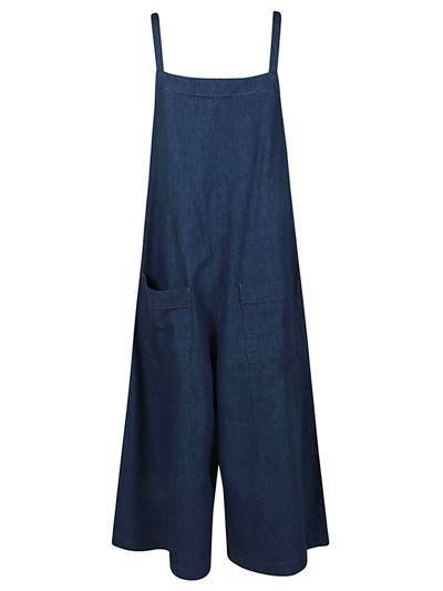 Shop Sarahwear Denim Jumpsuit In Blue