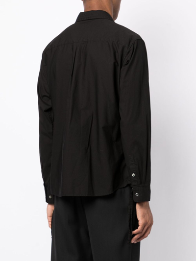 Undercover Zip-up Lightweight Jacket In Black