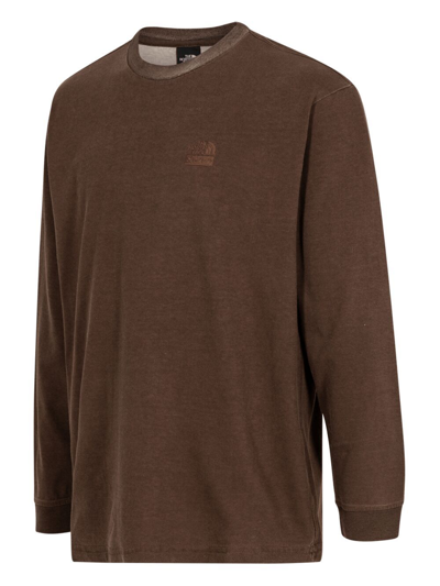 Shop Supreme X The North Face Cotton T-shirt In Brown